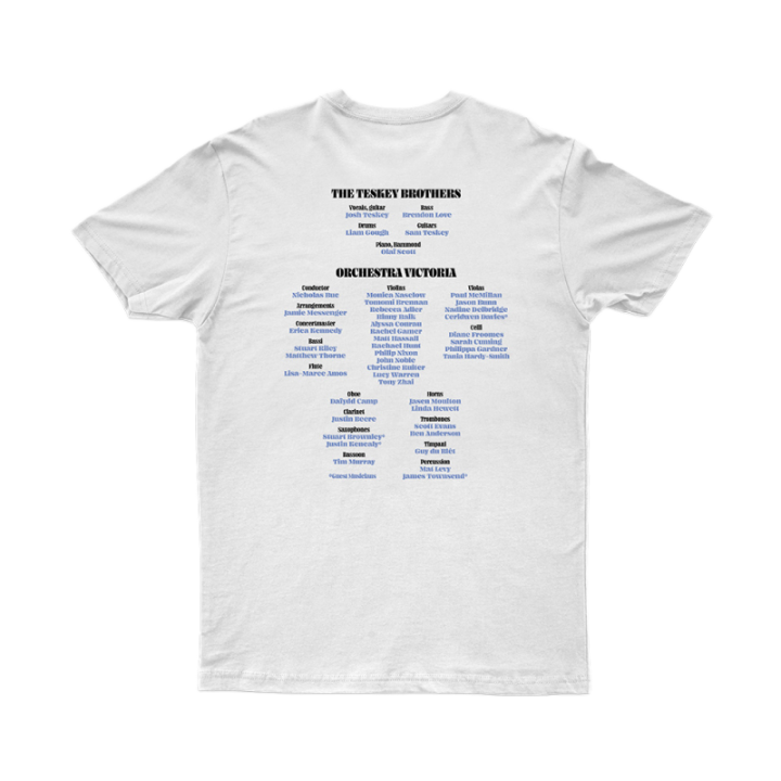 Orchestra Unisex White Tshirt