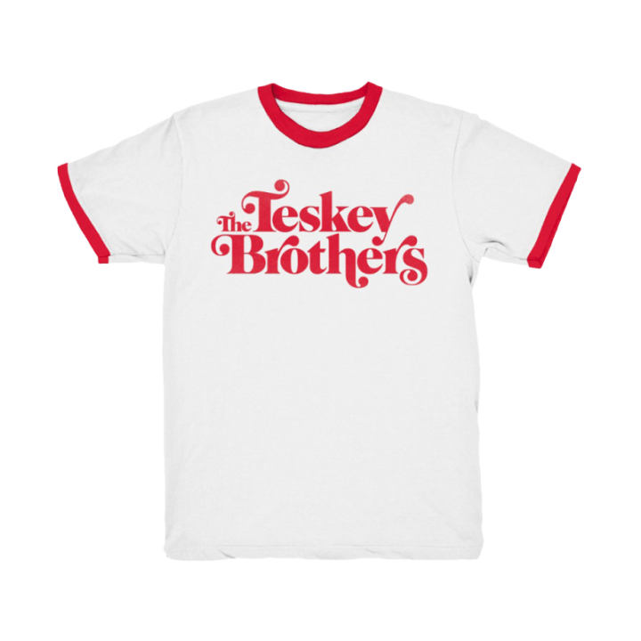 Red Logo White/Red Ringer Tshirt