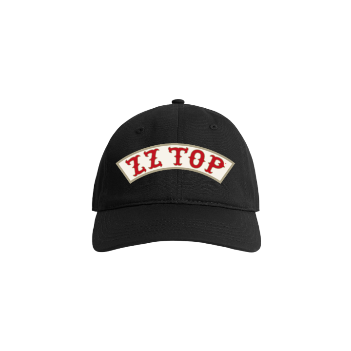 BLACK BANNER FIVE PANEL CAP