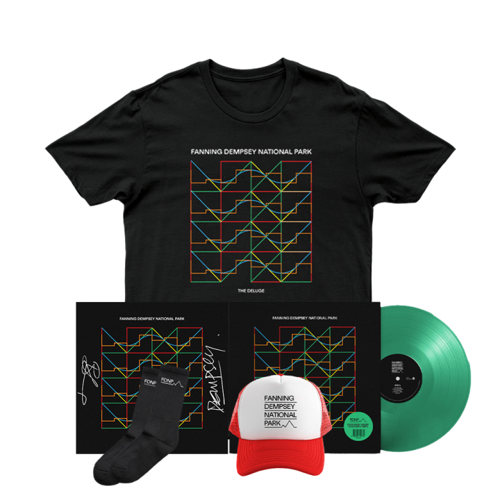 The Deluge Green Vinyl + Merch Bundle