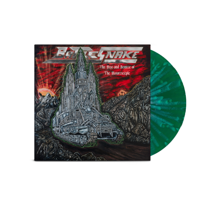 The Rise and Demise of The Motorsteeple Splatter Green Vinyl LP