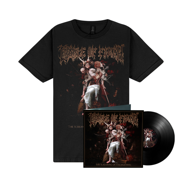 The Screaming Of The Valkyries Black Vinyl 1LP + TSOTV Black Tshirt