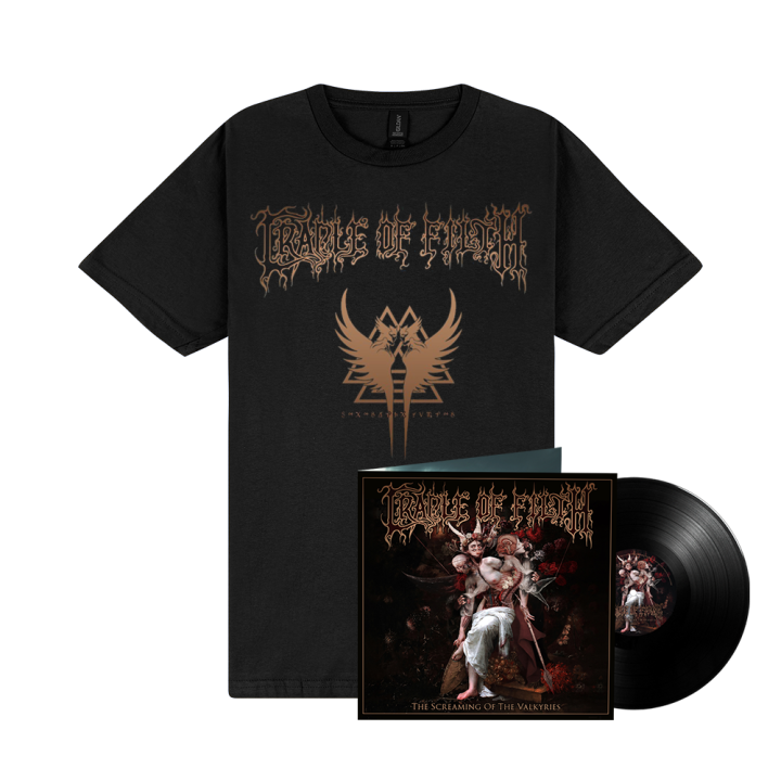 The Screaming Of The Valkyries Black Vinyl 1LP + Sigil Black Tshirt