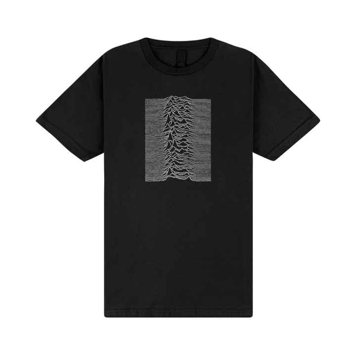 Unknown Pleasures Black Tshirt