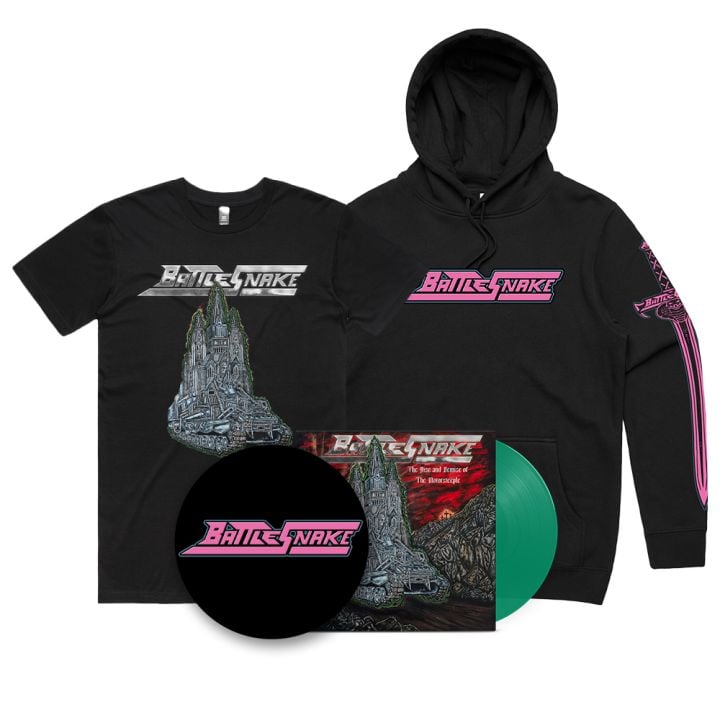 The Rise and Demise of The Motorsteeple Vinyl + Merch Bundle