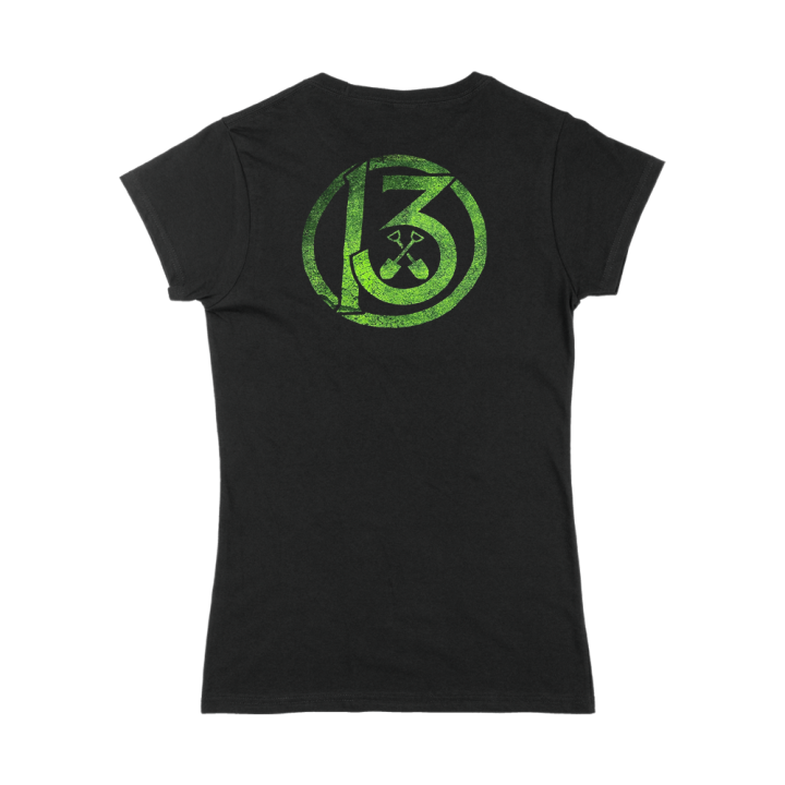 LOGO GREEN LADIES TSHIRT