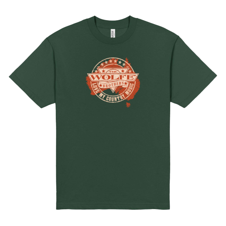 The Wolfe Brothers Forest Green T-Shirt