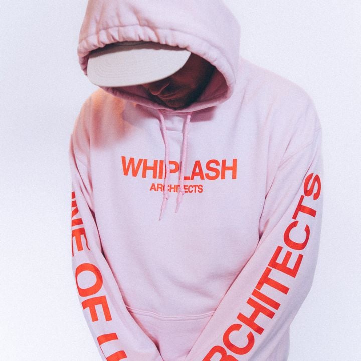 One Of Us Pink Pullover Hoodie