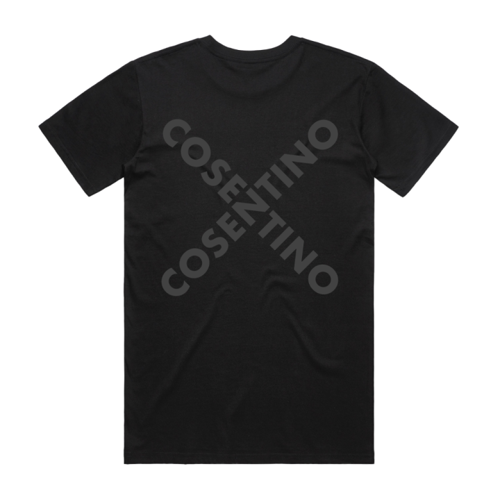 BLACK LOGO BLACK TSHIRT