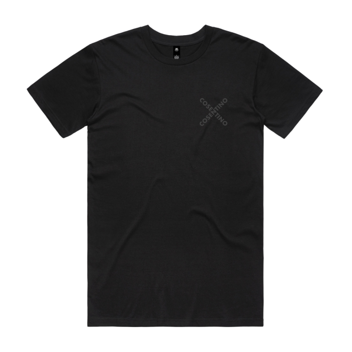 BLACK LOGO BLACK TSHIRT