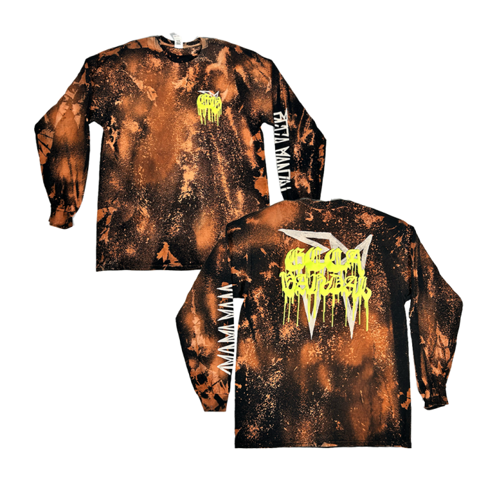 Pocket Logo Acid Wash Longsleeve Tshirt