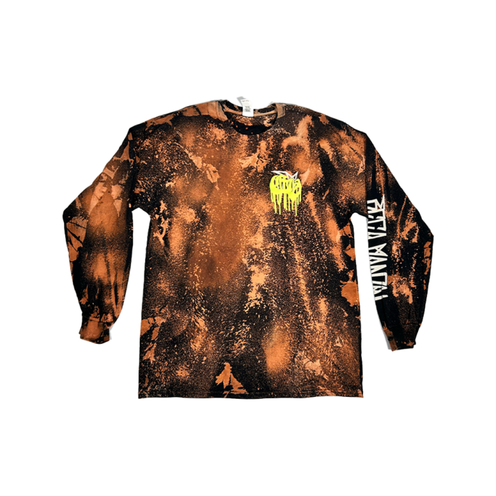 Pocket Logo Acid Wash Longsleeve Tshirt