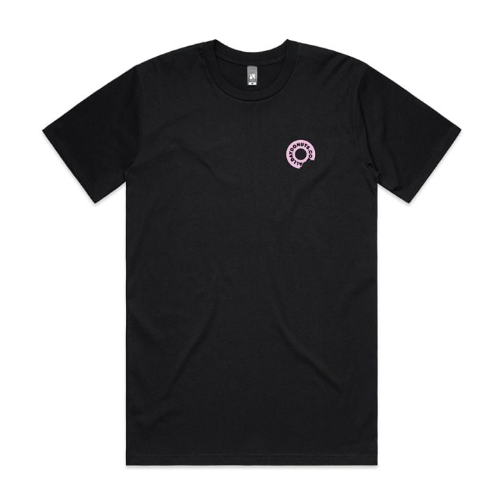 ALL DAY DONUTS BLACK TEE