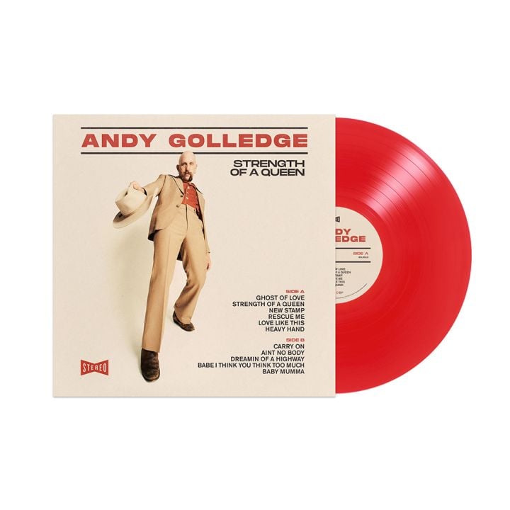 Andy Golledge - Strength Of A Queen (Limited Edition Red Vinyl)