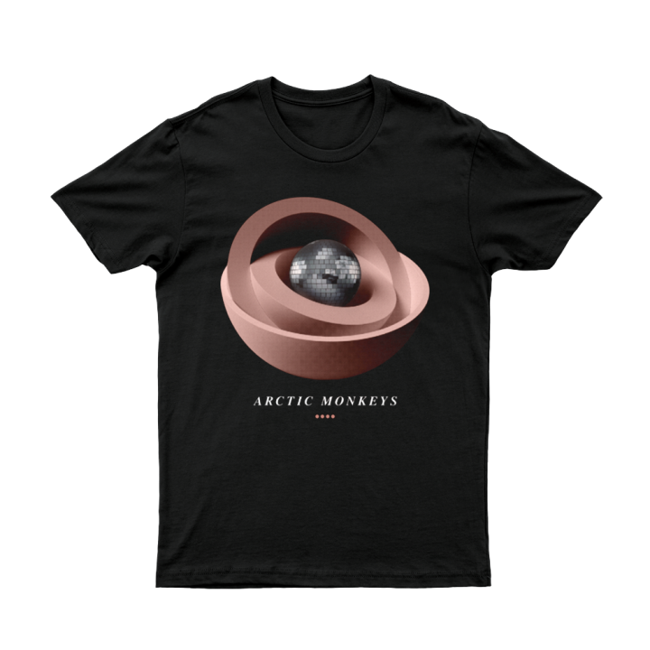 Glitterball Black AU Tour Tshirt