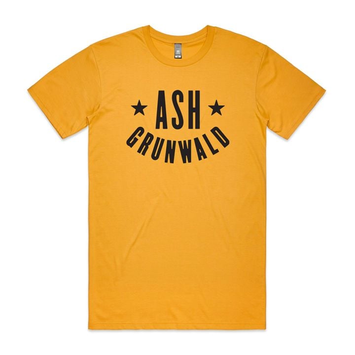 Ash Grunwald Standard T-Shirt - Mustard