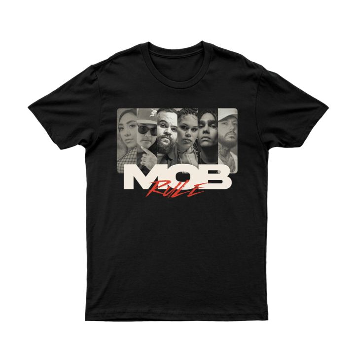 Bad Apples Music - Mob Rule Black Tshirt