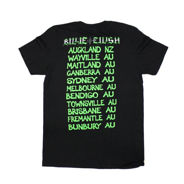 Spray Black Tshirt NZ/Australian Tour 2019