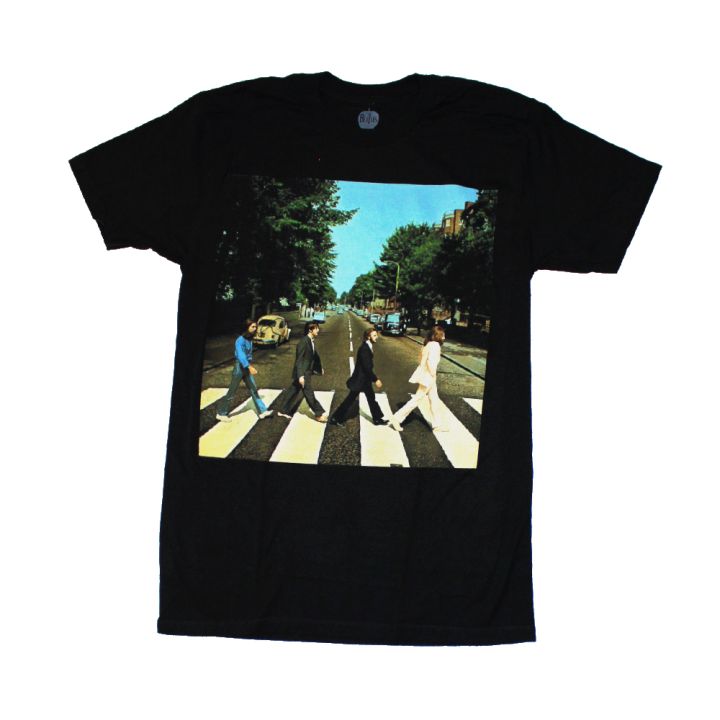 Abbey Road Brick Photo Black Tshirt