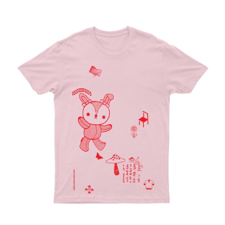 Rabbit Pale Pink Tshirt