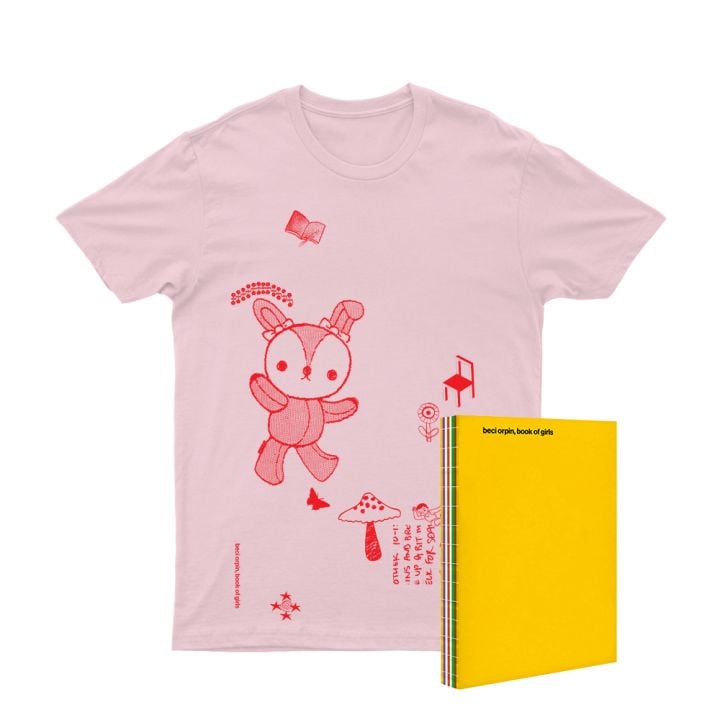 Book of Girls + Pink Tshirt