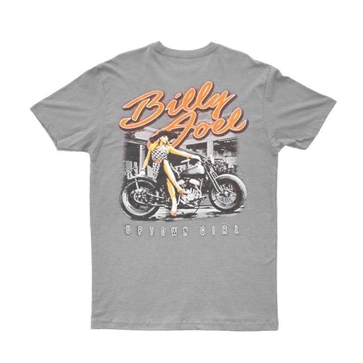 Motorcycle Grey Marle Tshirt