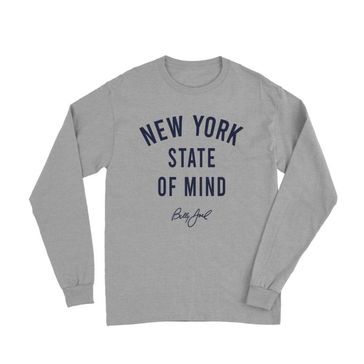 New York State Of Mind Grey Marle Sweatshirt