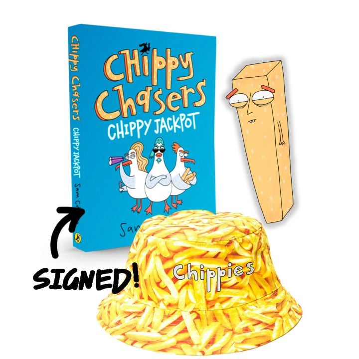 SIGNED Chippy Chasers Chippy Jackpot Book Bundle
