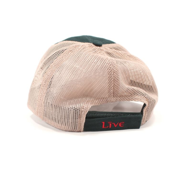 Green/Tan Cap with LIVE Logo Patch