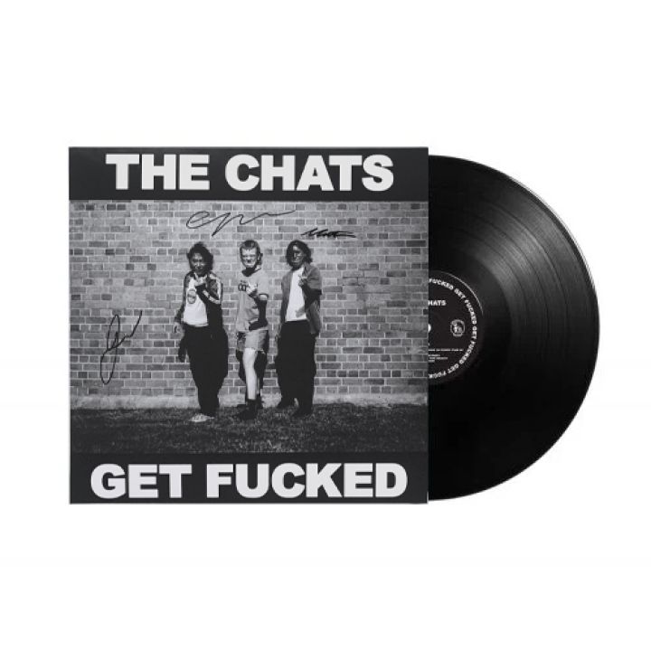 Get Fucked Black Vinyl - Signed