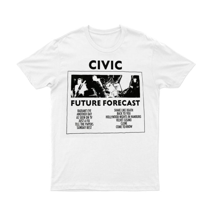 Future Forecast White T-Shirt