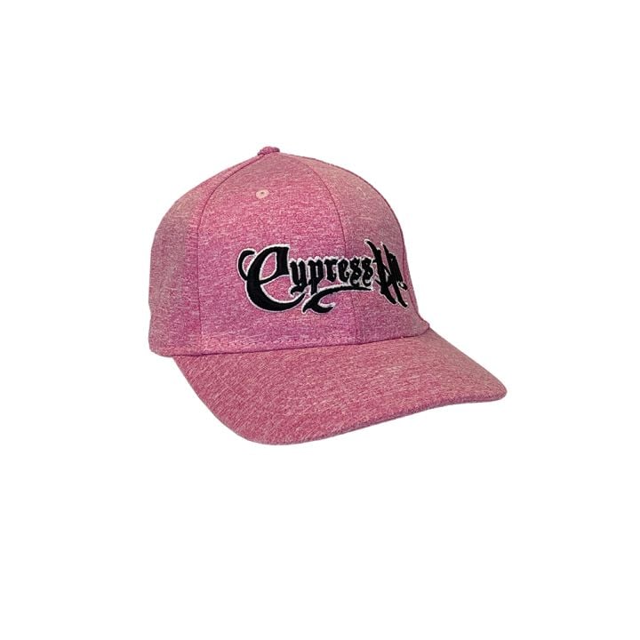 &quot;Script Logo&quot; Pink Baseball Hat