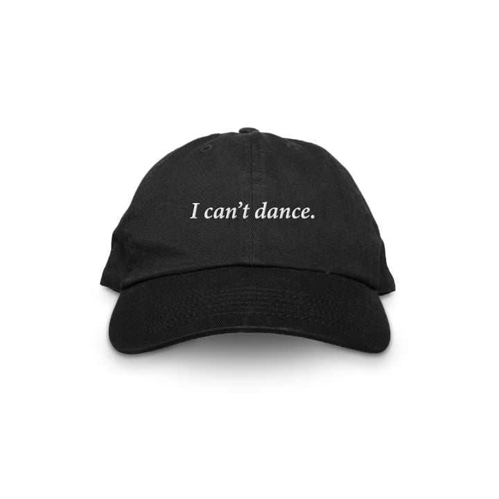 I Can&#039;t Dance Black Cap