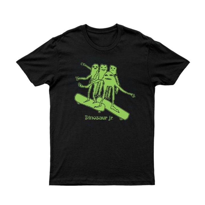 Skateboard Monsters Black Tshirt