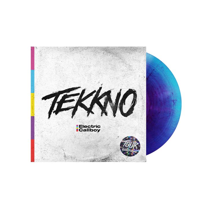 TEKKNO (Tour Edition) Ltd. transp. light blue-lilac marbled  LP( Vinyl)