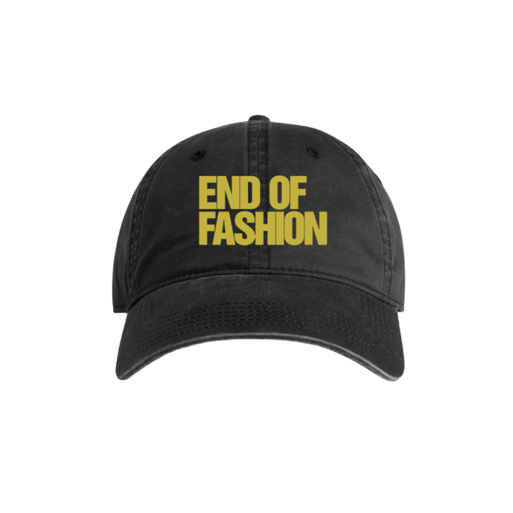 End of Fashion Logo Black Cap