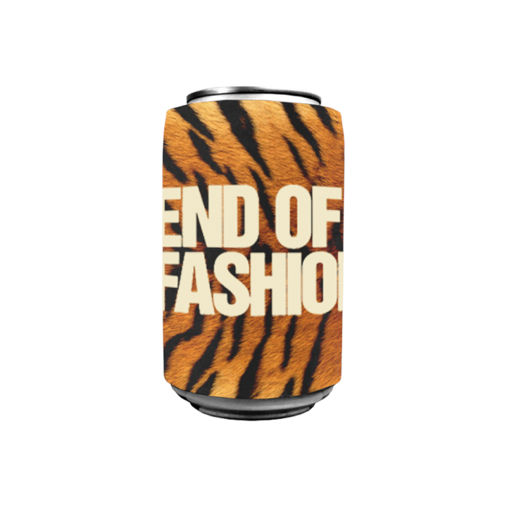 End of Fashion Tiger Skin Stubby