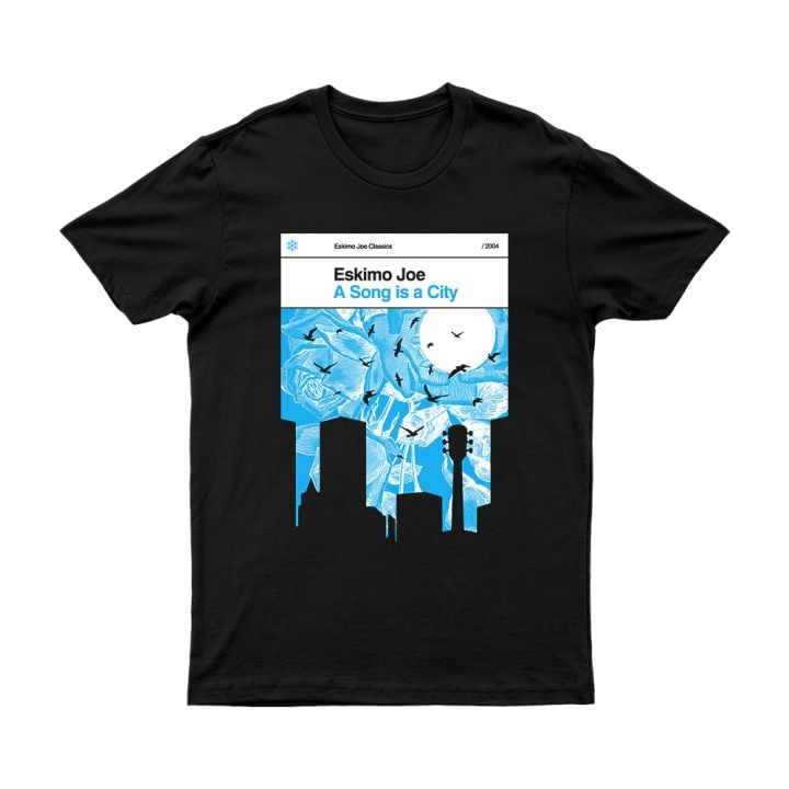 A Song is a City Black Tshirt