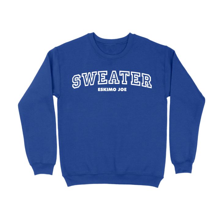 Sweater Royal Blue Crewneck