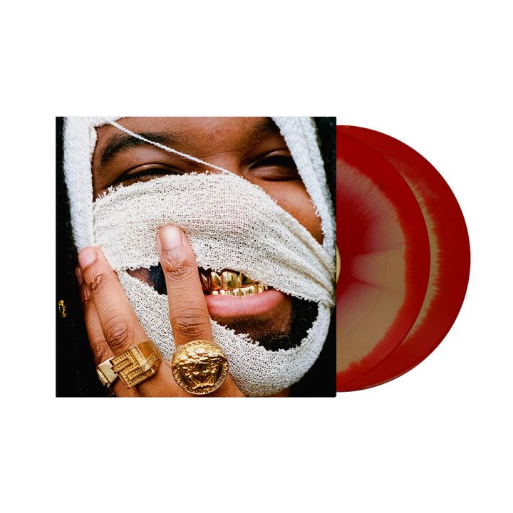 Smiling With No Teeth - Red &amp; Gold Swirl Vinyl 2LP Includes Digital Download
