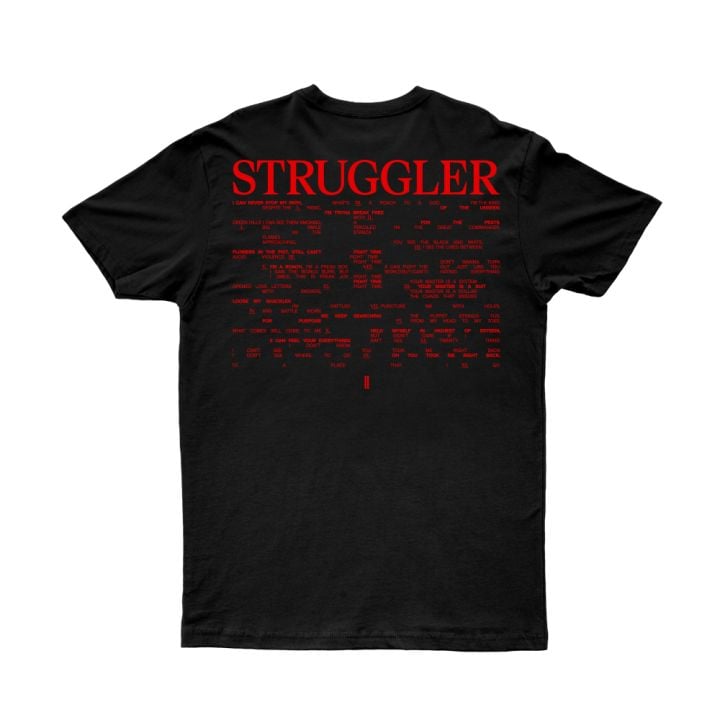 STRUGGLER Black Tshirt