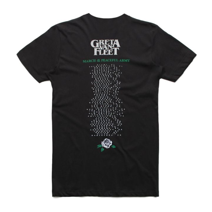 Rose (Embrodiered Pocket)Tour Tshirt