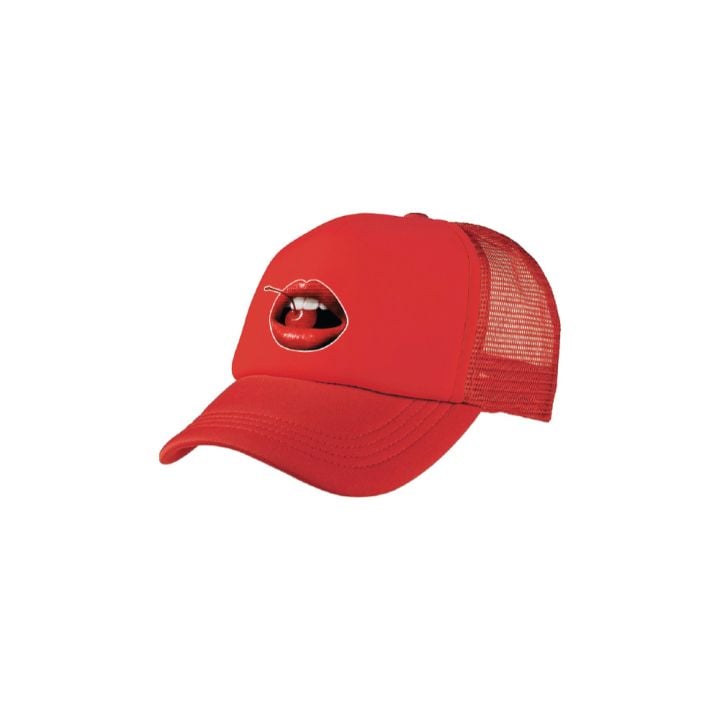 RED/RED TRUCKER CAP