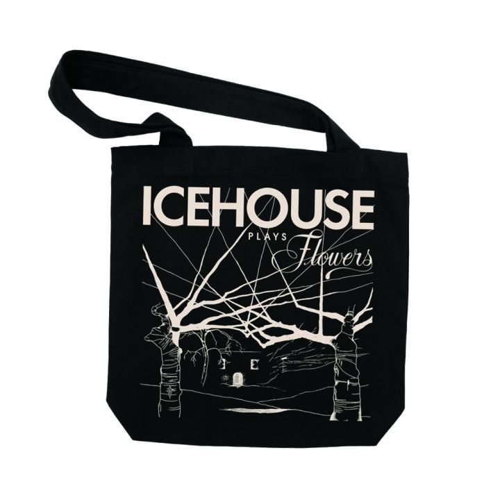 Icehouse Plays Flowers Tote Bag