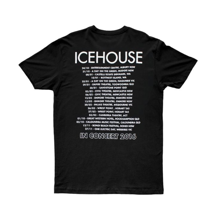 In Concert Black Tshirt (2nd Tour) extended dates