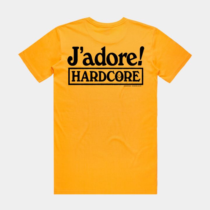 J’ADORE HARDCORE TEE (HONEY)