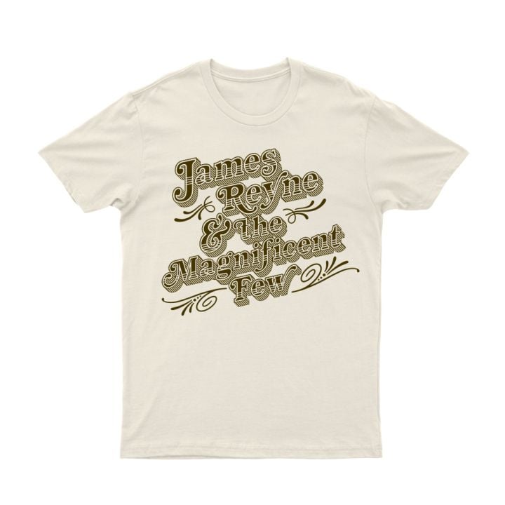 James Reyne And The Magnificent Few Natural Organic Tshirt