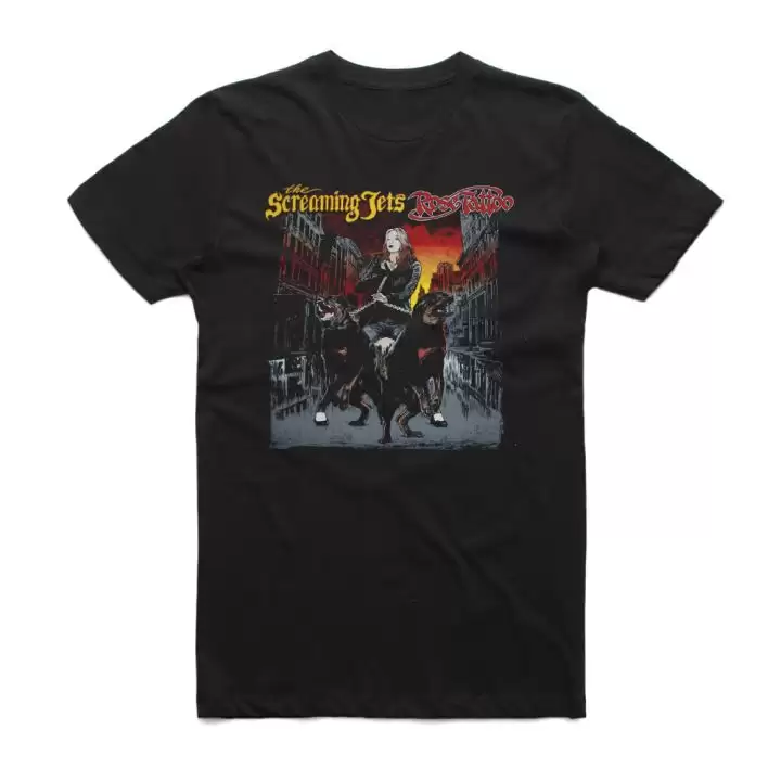 Off The Chain Event Shirt Tour 2019 Black Tshirt (Tatts/Jets)