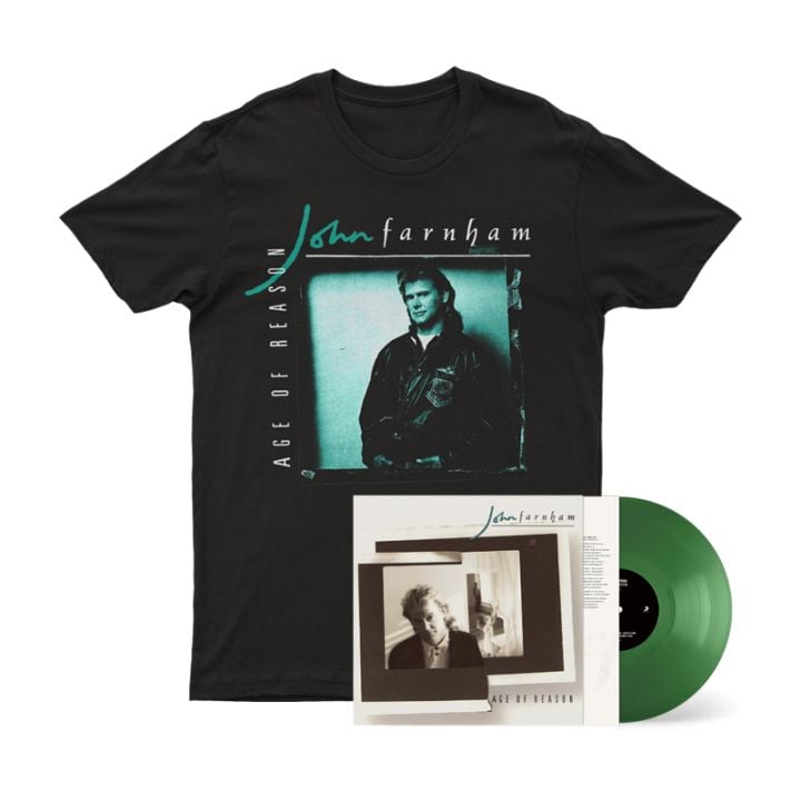 Age of Reason 35th Anniversary Green Vinyl + Retro Black Tshirt