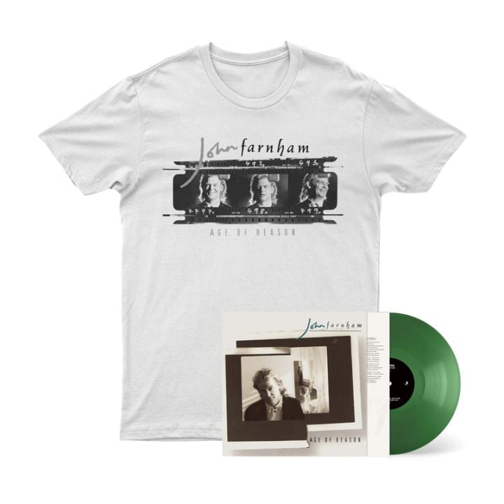 Age of Reason 35th Anniversary Green Vinyl + Archival White Tshirt